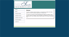 Desktop Screenshot of kesmithfoundation.org